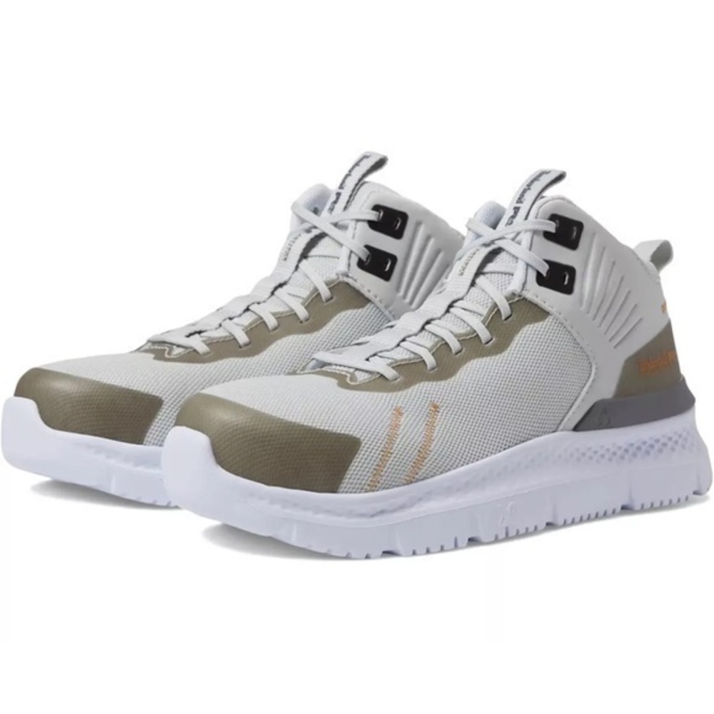 Woman's Shoes Timberland PRO Setra Mid Composite Safety Toe 8W Grey/Gold